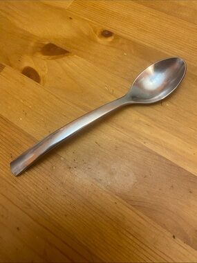 Stainless Steel Long TeaSpoon With Sleek Silver Finish